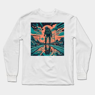 Area 51 art Long Sleeve T-Shirt